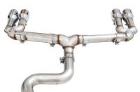 AWE Tuning - AWE Tuning Audi 8V S3 Track Edition Exhaust w/Chrome Silver Tips 102mm - Image 2