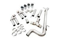 AWE Tuning - AWE Tuning Audi 8V S3 Track Edition Exhaust w/Chrome Silver Tips 102mm - Image 3