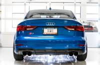 AWE Tuning - AWE Tuning Audi 8V S3 Track Edition Exhaust w/Chrome Silver Tips 102mm - Image 5