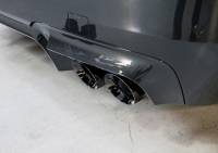 AWE Tuning - AWE Tuning BMW F10 M5 Touring Edition Axle-Back Exhaust Diamond Black Tips - Image 3