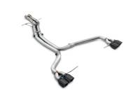 AWE Tuning - AWE Tuning Porsche Macan Touring Edition Exhaust System - Diamond Black 102mm Tips - Image 1