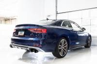 AWE Tuning - AWE Tuning Audi B9 S5 3.0T Touring Edition Exhaust - Black Diam Tips (102mm) - Image 4