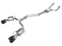 AWE Tuning 19-23 Audi C8 S6/S7 2.9T V6 AWD Touring Edition Exhaust - Diamond Black Tips - 3015-43107