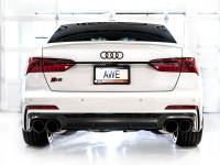 AWE Tuning - AWE Tuning 19-23 Audi C8 S6/S7 2.9T V6 AWD Touring Edition Exhaust - Diamond Black Tips - Image 21