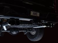 AWE Tuning - AWE Tuning 22-23 GMC Sierra 1500 AT4X 6.2L 0FG Catback Split Dual (Flat Bumper) - Diamond Black Tips - Image 5