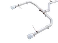 AWE Tuning - AWE Tuning 18-21 Volkswagen Jetta GLI Mk7 Track Edition Exhaust - Chrome Silver Tips (Fits OEM DP) - Image 5