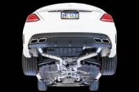 AWE Tuning - AWE Tuning Mercedes-Benz W205 AMG C63/S Sedan Track Edition Exhaust System (no tips) - Image 3