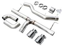 AWE Tuning - AWE 19-23 BMW 330i / 21-23 BMW 430i Base G2X Track Edition Axle Back Exhaust - Chrome Silver - Image 5