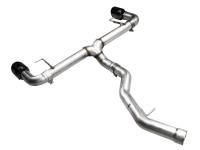 AWE Tuning - AWE 19-23 BMW 330i / 21-23 BMW 430i Base G2X Track Edition Axle Back Exhaust - Diamond Black - Image 2