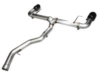 AWE Tuning - AWE 19-23 BMW 330i / 21-23 BMW 430i Base G2X Track Edition Axle Back Exhaust - Diamond Black - Image 3