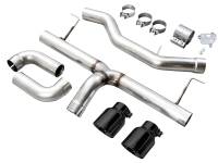 AWE Tuning - AWE 19-23 BMW 330i / 21-23 BMW 430i Base G2X Track Edition Axle Back Exhaust - Diamond Black - Image 4