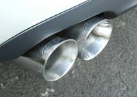 AWE Tuning - AWE Tuning Audi B7 S4 Track Edition Exhaust - Polished Silver Tips - Image 2