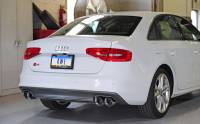 AWE Tuning - AWE Tuning Audi B8.5 S4 3.0T Track Edition Exhaust - Chrome Silver Tips (102mm) - Image 2