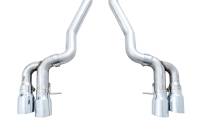 AWE Tuning - AWE Tuning 18-19 BMW M5 (F90) 4.4T AWD Axle-back Exhaust - Track Edition (Chrome Silver Tips) - Image 3