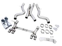 AWE Tuning - AWE Tuning BMW F8X M3/M4 Track Edition Catback Exhaust - Chrome Silver Tips - Image 4