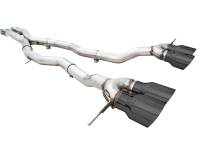 AWE Tuning - AWE Track Edition Catback Exhaust for BMW G8X M3/M4 - Diamond Black Tips - Image 3