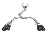 AWE Tuning - AWE Tuning 19-23 Audi C8 S6/S7 2.9T V6 AWD Track Edition Exhaust - Diamond Black Tips - Image 2