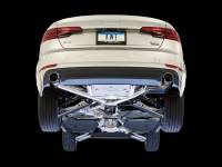 AWE Tuning - AWE Tuning Audi B9 A4 SwitchPath Exhaust Dual Outlet - Chrome Silver Tips (Includes DP and Remote) - Image 5