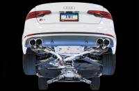 AWE Tuning - AWE Tuning Audi B9 S4 SwitchPath Exhaust - Non-Resonated (Silver 102mm Tips) - Image 3