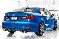 AWE Tuning - AWE Tuning Audi 8V S3 SwitchPath Exhaust w/Chrome Silver Tips 102mm - Image 3