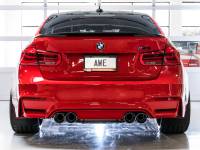 AWE Tuning - AWE Tuning BMW F8X M3/M4 SwitchPath Catback Exhaust - Chrome Silver Tips - Image 5