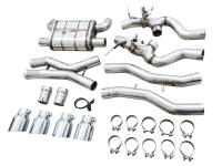 AWE Tuning - AWE SwitchPath Catback Exhaust for BMW G8X M3/M4 - Chrome Silver Tips - Image 6