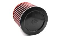 BMC Single Air Universal Conical Filter w/Carbon Top - 76mm Inlet / 140mm H - FBSA76-140C