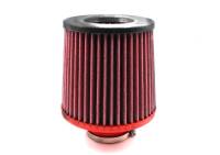 BMC Twin Air Universal Conical Filter w/Carbon Top - 60mm ID / 140mm H - FBTW60-140C