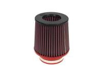 BMC Twin Air Universal Conical Filter w/Carbon Top - 70mm ID / 140mm H - FBTW70-140C