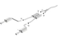 Borla - Borla Cat Back system for 02-08 Audi A4 Quattro 2.0L 4cyl - Image 2