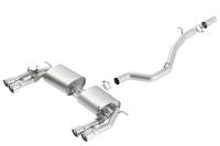 Borla - Borla 13-15 Audi S3 S-Type Dual Round Rolled Catback Exhaust - Image 2