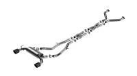 Borla - Borla 23-24 Nissan Z 2.5in S-Type Cat Back Exhaust 4.5in Tip - Carbon Fiber Black Anodized - Image 1