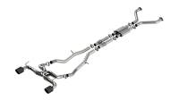 Borla - Borla 22-24 Nissan Z 2.5in ATAK Cat Back Exhaust 4.5in Tip - Carbon Fiber Black Anodized - Image 1