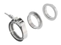 Borla - Borla Universal 2.5in Stainless Steel 3pc V-Band Clamp w/ Male and Female Flanges - Image 2