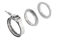 Borla - Borla Universal 3in Stainless Steel 3pc V-Band Clamp w/ Male and Female Flanges - Image 2