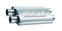 Borla - Borla 2.50in Dual In/Out 19in x 9.5in x 4in PRO-XS Muffler - Image 2