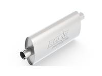 Borla - Borla Pro-XS 2.25in Tubing 19in x 4in x 9.5in Oval Notched Center/Offset Muffler - Image 1