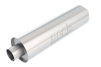 Borla - Borla Heavy Duty (Truck) Muffler - 3in Center-Center 24in x 6.75in Round (Notched) - Image 2