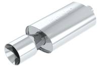 Borla - Borla Wailtail Oval 2-1/4in x 5in Side Round Out Boomer Muffler - Image 2