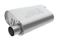 Borla - Borla CrateMuffler Stock SBC 283/327/350 2.5in Offset/Offset 14in x 4.35in x 9in Oval Muffler - Image 2