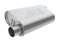 Borla - Borla CrateMuffler Mopar BB 383/413/426/440 S-Type 2.5in Offset/Offset 14inx4.35inx9in Oval Muffler - Image 1