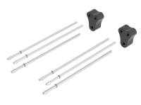 Borla - Borla Hanger & Isolator Kit - 6 Hanger Rods & 2 Rubber Isolators - Image 1