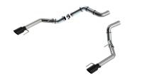 Borla - Borla 21-23 Ford Raptor 3in Connection Pipe 4.5in Tip - Black Chrome - Image 1