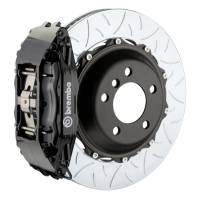 Brembo 93-98 Supra Front GT BBK 4 Piston Cast 2pc 355x32 2pc Rotor Slotted Type-3-Black - 1B3.8003A1