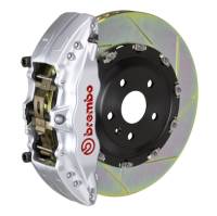 Brembo 14-18 1500 Sierra Exc Alum Fr Knuckl Fr GT BBK 6Pis Cast 2pc 380x34 2pc Rtr Slot Type1-Silv - 1J2.9017A3