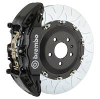 Brembo 05-08 LR3/05-13 Range Rover Sport Fr GT BBK 6Pist Cast 2pc 380x34 2pc Rotor Slot Type3-Black - 1J3.9005A1