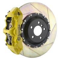 Brembo 03-13 Flying Spur Front GT BBK 6 Piston Cast 411x34 2pc Rotor Slotted Type1 - Yellow - 1L2.9501A5