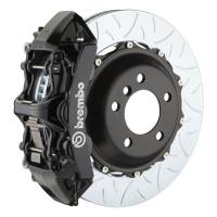 Brembo 05-14 Mustang GT Excl non-ABS Equipped Fr GT BBK 6Pist Cast 380x32 2pc Rtr Slot Type3-Black - 1M3.9030A1