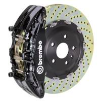 Brembo 15-16 Genesis Sedan 3.8/5.0 (Excl AWD) Fr GT BBK 6Pist Cast 380x34 2pc Rtr Drill-Black - 1N1.9048A1