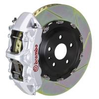 Brembo 05-13 Corvette Front GT BBK 6 Piston Cast 365x34 2pc Rotor Slotted Type1-Silver - 1N2.8501A3